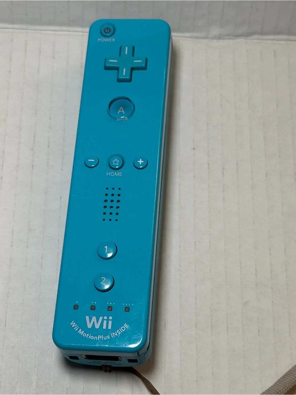 OEM Nintendo Wii Blue Motion Plus Controller Tested Working